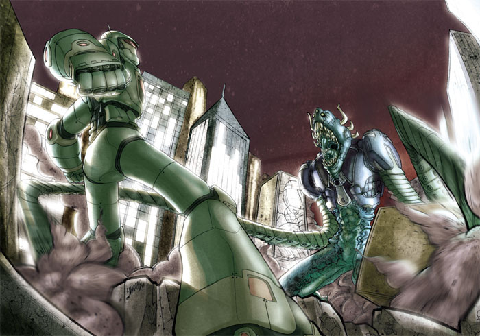Funky Love Bot vs Chairman Badfunk